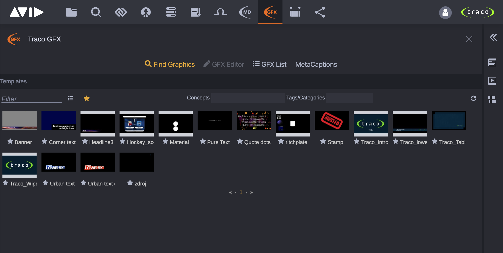 Cloud UX App Menu