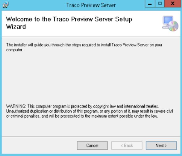 Running .msi installer